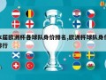 本届欧洲杯各球队身价排名,欧洲杯球队身价排行