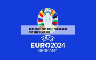 2024欧洲杯预选赛积分榜德国,2020年欧洲杯预选赛德国