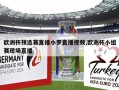 欧洲杯预选赛直播小罗直播视频,欧洲杯小组赛现场直播
